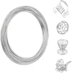 Viela rankdarbiams, 2 mm x 20 m, aliuminio viela, viela rankdarbiams, sidabrinė, modeliavimo viela, viela papuo&scaron;alams gaminti, papuo&scaron;alų gamyba, ri&scaron;imo viela, modeliavimo viela, "pasidaryk pats" skulptūroms, bonsų medžiams