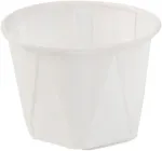 Greenbox 250 mažų indelių padažams, užkandžiams, pir&scaron;tų maistui, džemui, mini porcijų indeliai, 30 ml, apvalūs, balti, porcijų indeliai vakarėliams, popieriniai indeliai su organine danga, 100% biologi&scaron;kai skaidūs