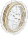 Hobbiesay 5 m varinė vytos vielos 0,8 mm 20 gabarito vytos juvelyrinės vielos lanksti varinė rankdarbių viela aukso žalvario vytos vielos mink&scaron;ta varinė viela papuo&scaron;alų gamybai "pasidaryk pats" rankdarbiams
