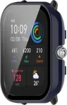 Hiseus dėklas, suderinamas su Amazfit Gts 4 Mini, kietas Pc dėklas, grūdinto stiklo ekrano apsauga, i&scaron;maniojo laikrodžio dėklas, pilnai dengiantis apsauginis dėklas, skirtas Gts 4 Mini