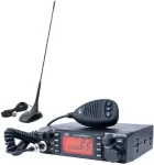 CB radijo stoties komplektas PNI ESCORT HP 9001 PRO ASQ, reguliuojamas, AM-FM, 12V, 4W + CB antena PNI Extra 48 su magnetu, 45 cm, 150W, SWR 1.0