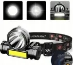 Pronett led cob priekinis žibintas, įkraunamas, usb, 3 režimai