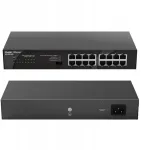 Roline Reyee rg-es116g nevaldomas switch'as, 16 prievadų, rack/desktop, gigabit ethernet