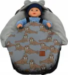 Miegmai&scaron;is autokėdutei, vežimėliui, apvyniojimas, antklodė - auk&scaron;ta kokybė - Culbaby prekės ženklas