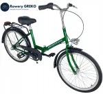 Univega Sulankstomas dviratis Jubilat Uniwersal Montemar Składak 24' Shimano Nexus 3 pavaros