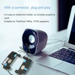 Kompiuterio kolonėlės Vbestlife ne&scaron;iojamojo kompiuterio garsiakalbis su įmontuotu garsiakalbio pakeitimu, skirtas thinkpad t460s t470s pk23000n2y0 pk23000n2n0 00jt988 ne&scaron;iojamojo kompiuterio priedai