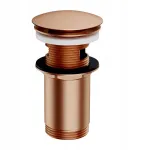 Omnires Click-clack kam&scaron;telis praustuvui su persipylimu, brushed copper (cpb)