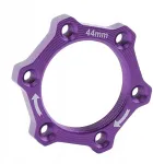 Sriegiuotos stebulės su laisva pavara Diskas plento ir kalnų dviračiui Violetinė 44mm