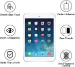 Shunwige Ipad Mini 1/2/3 grūdinto stiklo ekrano apsauga, i&scaron;maniojo telefono grūdinta plėvelė Hd 9h kietumas, atspari įbrėžimams, jautri lietimui, apsauga nuo kritimo