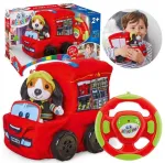 &bdquo;Revell&ldquo; mano pirmasis gaisrinės ma&scaron;inos pliu&scaron;inis automobilis su garso valdymu