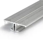 3m LED juostos profilis BACK10 A/UX, neanoduotas aliuminis
