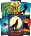 Blue Angel Mėlyna Angel Mėlyna Angel Wild Dreams Animal Oracle Kortos