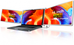 Monitorius Extralink Smart Life S600 15" | Ne&scaron;iojami ne&scaron;iojamojo kompiuterio monitoriai | 2 monitoriai, IPS, 1080p Full HD