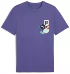 Puma Mar&scaron;kinėliai Vyrams Graphics Icon Tee Violetinė 684829 46