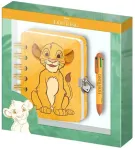 Karactermania Disney The Lion King Diary plush + pen