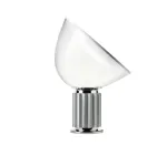 28W LED stalo &scaron;viestuvas TACCIA, sidabro sp., 2700K, dimeriuojamas