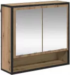 Vonios baldų rinkinys 4 vnt. Amatininkų ąžuolas 80 x 33 x 60 cm