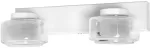 Sieninis &scaron;viestuvas 11W LED sieninis vonios &scaron;viestuvas ORBIS FLAME, baltas, 3000/4000K, IP44