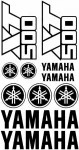 Yamaha XT 500 lipdukų rinkinys