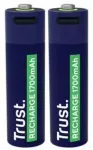 Trust Computer Products Trust 25584, Rechargeable battery, AA, 2 pc(s), 1700 mAh, 2 h, Short circuit