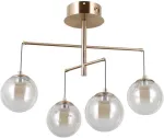 20W LED pakabinamas &scaron;viestuvas VELADA, aukso/gintaro sp., 3000K