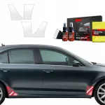 GrizzGlass Apsauginė plėvelė ant sparnų GrizzGlass BodyShield skirtas Skoda Octavia 3 (2017-2020) [4w1]