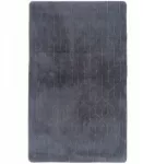 Strado Kilimas Rabbit 120x170 cm, pilkas - mink&scaron;tas, malonus liesti, skirtas svetainei ir miegamajam