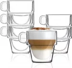 Vialli Design Terminiai stikliukai su dvigubomis sienelėmis 6 vnt. 350 ml Senso 27459