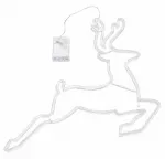 Realne Ceny Krzysztof Alchimionek Renifer Świąteczny 43 Led Baltas Ciepły Dekoracja Ozdoba Lampka 46cm Święta