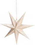 Mondex Christmas Gifts GWIAZDA DEKORACYJNA PAPIEROWA 45CM CHAMPAGNE