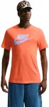 Vyri&scaron;ki mar&scaron;kinėliai Nike Nsw Tee Icon Futura oranžinė AR5004 835 (S)
