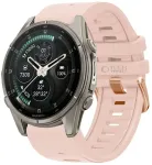 TECH-PROTECT Silikoninis GARMIN FENIX 5S / 5S PLUS / 6S / 6S PRO / 7S / 8 / 9 / 9 PRO (43 MM) miltelių rožinės spalvos