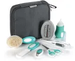 Reer - BabyCare Grooming Set - Baltas, Pilkas, Turquoise - 17.5 x 5.5 x 20.5 cm