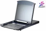 Aten 8-Port 19" LCD CAT5e/6 KVM over IP Switch Dual Rail -