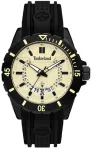 Laikrodis TIMBERLAND Vyrams 15578JSB-14P (MEDFORD 46MM rusvai gelsvas 3H Data Juodas Silikonas)