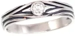 Diamond Sky Jewelry Sidabrinis žiedas su cirkoniais &bdquo;Marcus&ldquo;