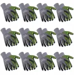 Stalco Nitrile Flex Dots darbo pir&scaron;tinės S-76317, dydis M (8), 12 porų