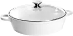Berndes Vario Click Induction Baltas 032169 tro&scaron;kintuvas su stikliniu dangčiu, 32 cm