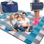 Jack Mors pikniko pledas/kilimėlis su izoliacija 150x200 paplūdimiui, turistinis, didelis