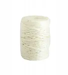 Jutinis pintas dažytas virvės siūlas 2mm/50g, 2 spalvos - baltas arba pilkas