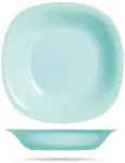 Luminarc Carine Turquoise gilūs kvadratiniai 21x21 cm lėk&scaron;tė