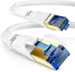 Csl Cat.8.1 tinklo kabelis, 5m, plok&scaron;čias, 40 Gbit/s, Rj45 Ethernet