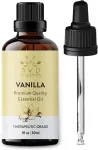 Avd Organics vanilės eterinis aliejus 30 ml - auk&scaron;čiausios kokybės, terapinis, skirtas aromaterapiniam difuzoriui, drėkintuvui, atsipalaidavimui, miegui, puikios dovanos - 1 fl. oz