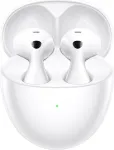 Huawei Freebuds 6 belaidės ausinės, dvigubas garsiakalbis, tikras garsas, stabilūs ir ai&scaron;kūs skambučiai, atviro tipo Anc, 36 valandų baterijos veikimo laikas, Ip54 atsparumas vandeniui, Ios ir Android, balta
