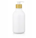 Interlook skysto muilo dozatorius buteliukas su dozatoriumi geliui skysčiui 500ml 0,5l bambukas