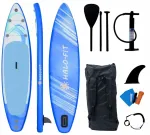 Pripučiama Sup lenta 335cm plaukiojimui Halo-fit Sup11 Mėlyna + Priedai