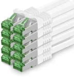 Cat7 Ethernet Kabelis 10 Gb/s S-ftp Pimf su Rj45 jungtimis