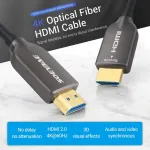 Soeybae 4k Hdmi &scaron;viesolaidinis kabelis 10 m, Hdmi kabelis 2.0 4k @ 60hz 18gbps Hdcp 2.2 3d Hdr