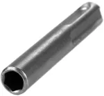Sds antgalių laikiklis magnetinis adapteris &scaron;e&scaron;iakampis lizdas 6,3 mm (1/4 colio) 60 mm