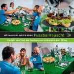 Fussballrausch der Tod wartet Abseits &ndash; kriminalinis vakarienės žaidimas namuose 4 asmenims &ndash; dovana futbolo gerbėjams &ndash; žmogžudystės kriminalinė vakarienė